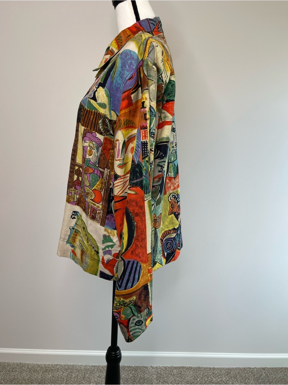 Ultimate Philadelphia PA size large blazer jacket art to wear abstract Picasso - Picture 12 of 16
